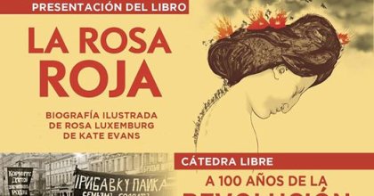 Presentación del libro “La Rosa Roja” sobre la vida de Rosa Luxemburgo