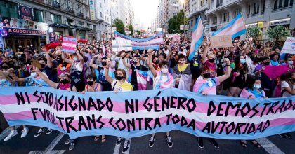 Gracias a la movilización #HayLeyTrans. La lucha continúa.