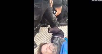 Gravísimo: la Policía de Larreta asesinó a un manifestante en una represión en Obelisco