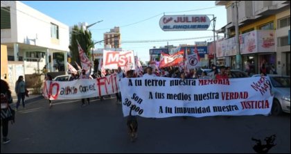 Importante acto independiente del gobierno el 24M en Trelew