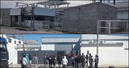 Protestas de trabajadores pesqueros en Rawson y Puerto Madryn 