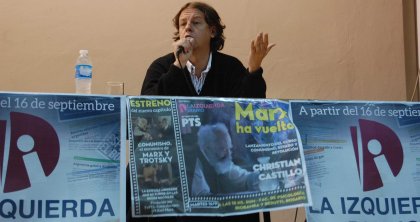 Christian Castillo recorre el país presentando “Marx ha vuelto”