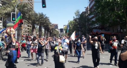 Organizaciones mapuche llama a marchar en Santiago este 9 de Octubre