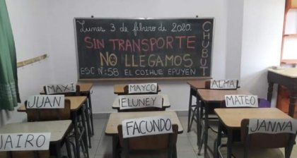 Escuelas rurales amenazadas por el gobierno en Chubut