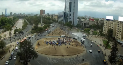 Comando de Kast organiza provocación en Plaza Dignidad