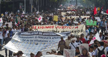 Rosario se suma a la acción global por los 43 estudiantes mexicanos desaparecidos