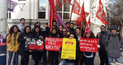 En Bahía Blanca repudiamos la represión en PepsiCo: “¡Para los trabajadores ya la reincorporación!”