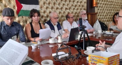 Conferencia de prensa del Bloque Independiente Anticapitalista y Antipatriarcal