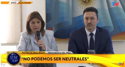 Bullrich y Petri apoyan a Milei, Juntos por el Cambio al borde del estallido