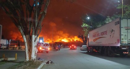 Orán bajo llamas: el fuego llegó a las puertas de la ciudad 