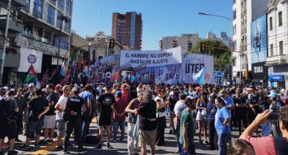 Jornada de cortes en todo el país: “El hambre no espera”