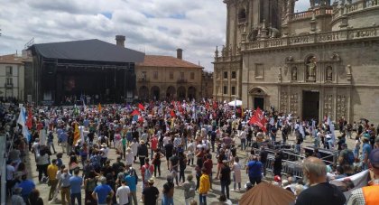 25 de Xullo: milleiros maniféstanse o Día da Patria Galega, porque Galiza non ten rei