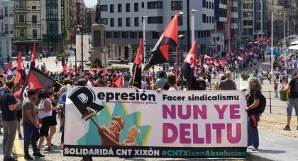 #6deLaSuiza: seis sindicalistas en Asturias enfrentan amenaza de prisión por persecución sindical