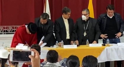 Con mediación de la Iglesia la Conaie levantó las protestas en Ecuador