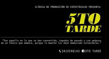 Teatro: Quinto tarde, una comedia negra