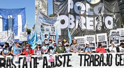  Ataque político al derecho a organizarse y reclamar de la clase trabajadora y el pueblo pobre