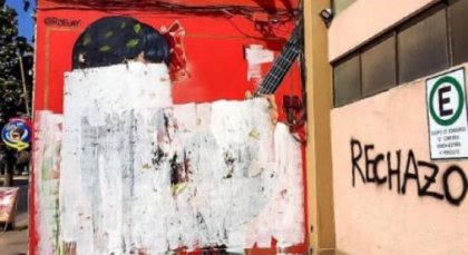 "Un crimen a la cultura". Redes sociales rechazan destrucción de mural de Mon Laferte