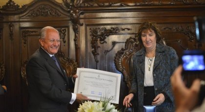 El rector de la UNC en contra de sacarle el honoris causa a Abel Albino