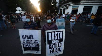 Crimen de Lucas González: confirmaron la preventiva a ocho de los policías encubridores