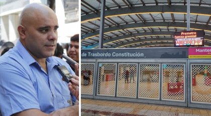 Dellecarbonara: “El subte paró contra los atropellos de Metrovías a los trabajadores de riesgo”