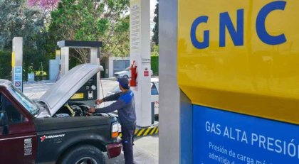 El GNC aumentará un 5 % en agosto