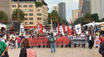 UNT y Mesa de Diálogo Sindical se movilizan a nivel nacional