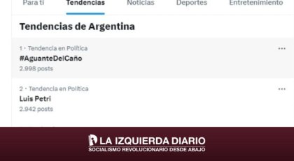 #AguanteDelCano fue primera tendencia en redes