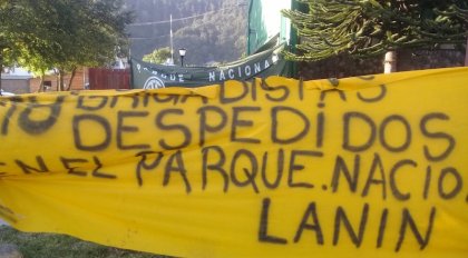 Parque Nacional Lanín: brigadistas denuncian que Nación no renovó sus contratos