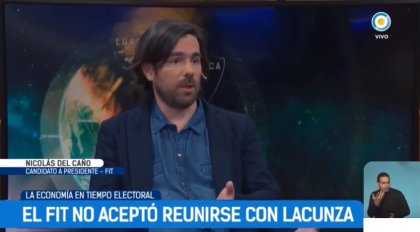 Nicolás del Caño "Si quieren discutir de verdad que sesione el Congreso" - YouTube