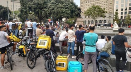 CGT Riders: "Los trabajadores de Glovo hemos protagonizado protestas nunca vistas en el Estado Español ni en Europa"