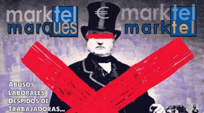 Más represión sindical en Marktel: sancionado de empleo y sueldo por exigir espacios para informar