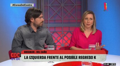 Bregman y Del Caño en #CoreaDelCentro con Ernesto Tenembaum y Maria O´donnell - YouTube