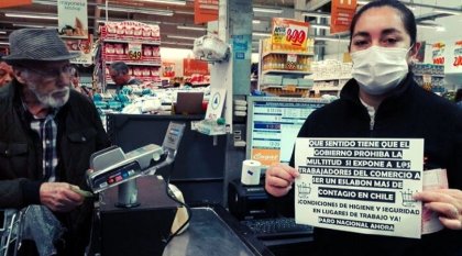 La rebelión de las y los vendedores del retail ¡Nuestra salud está primero!