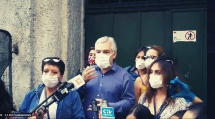 En libertad presidente y nueve dirigentes de la ANEF tras represión del gobierno frente a La Moneda