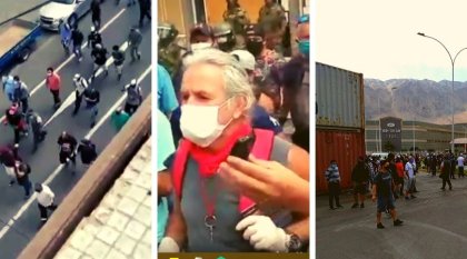 [Iquique] Cargadores de la Zofri se movilizan y denuncian abandono del gobierno