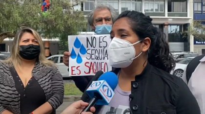 Concejala Natalia Sánchez: "Minería extrae el 72% de agua de la región. ¡No es sequía, es saqueo!" 