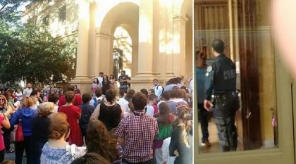 Repudian el acoso policial a estudiantes secundarios de la Ciudad