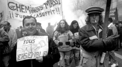 Los ferroviarios franceses luchan contra la privatización y el cierre de ramales