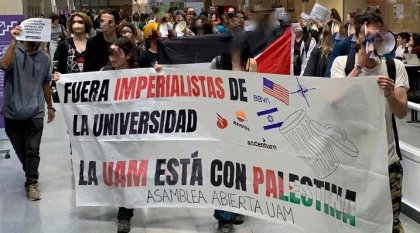 Estudiantes de la Universidad Autónoma de Madrid se unen a la ola de protestas contra el genocidio en Gaza