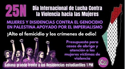 25N: en las calles contra el genocidio en Palestina, la violencia patriarcal y por nuestros derechos