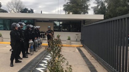 Inti: represión a una asamblea donde participaban mineros de Río Turbio