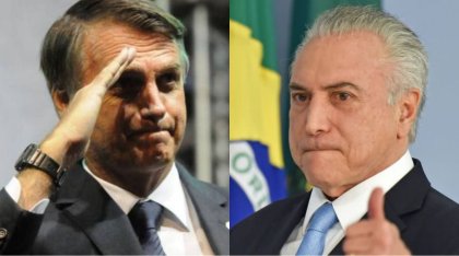 Bolsonaro y Temer quieren aprobar juntos la reforma jubilatoria