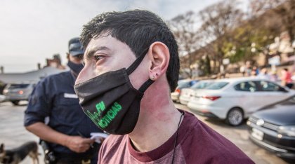 Dos periodistas fueron agredidos en el banderazo anticuarentena de Salta