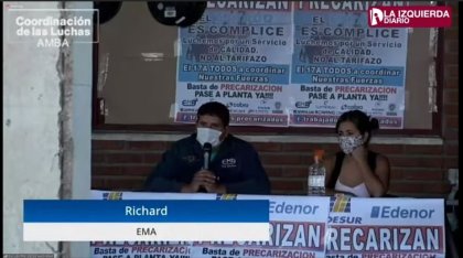 Richard, EMA / Encuentro de Coordinación de las Luchas del AMBA - YouTube