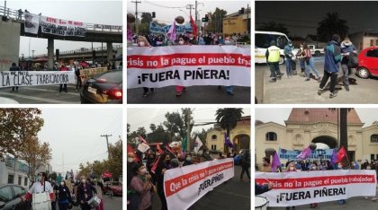 Nueva jornada de lucha en Chile: Gobierno y "oposición" buscan frenar a la clase trabajadora