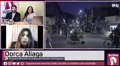 Dorca Aliaga: "Sería un error que la Convención sesione con presos políticos. Esos muchachos lucharon por cambios en el país"