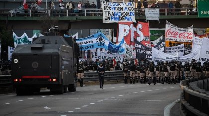 Ni “libertad” para protestar: Bullrich usa el ilegítimo artículo 194 contra cortes y piquetes