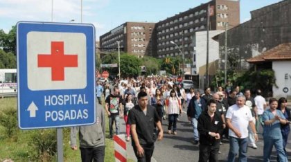 Hospital Posadas: ATE nacional adhiere al paro que votó la asamblea