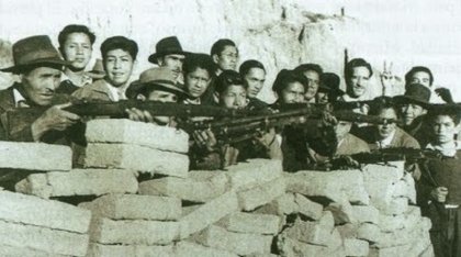 Segunda Parte: Revolución Obrera Boliviana de 1952, 9 de abril: La guerra civil en marcha