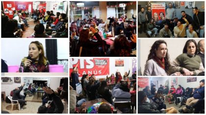 Nueve asambleas abiertas reunieron a trabajadores, jóvenes y vecinos de toda la zona sur del GBA